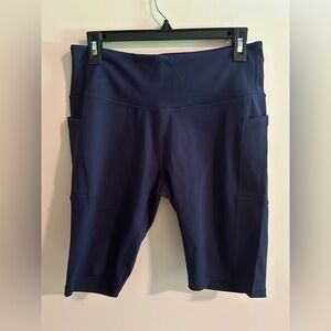 Women's Navy Active Shorts